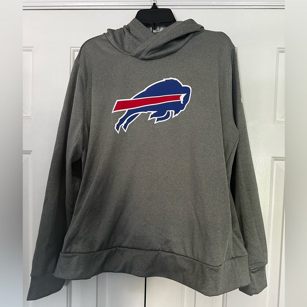 XXL Nike Buffalo Bills Hoodie - Grey. LIKE NEW.